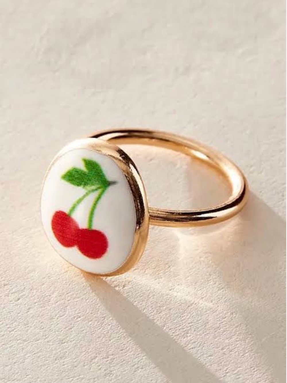 Free People Cherry Catalina Ring